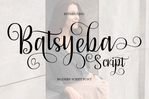 Batsyeba: A Modern Script Font for Distinctive Branding