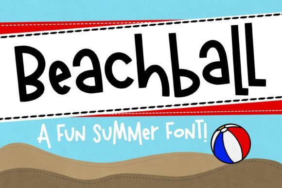 Beachball: A Font That Builds Your Summer Brand