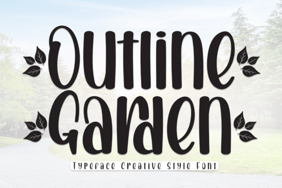 Choosing Outline Garden for a Calm Editorial Design