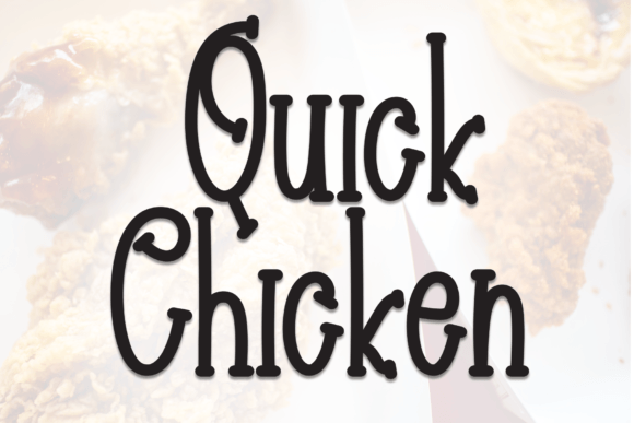 Choosing Quick Chicken Font for Digital Branding