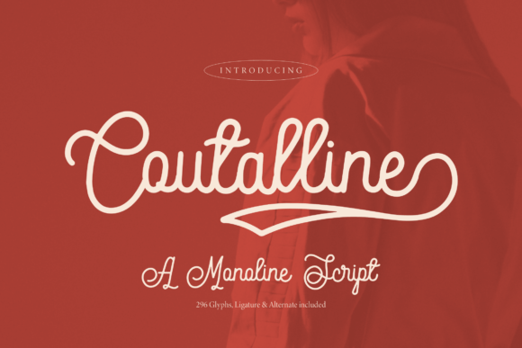 Coutalline: A Premium Script Font for Scroll-Stopping Brand Visuals