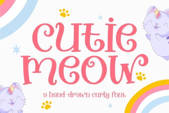 Cutie Meow: The Playful Font for Editorial Personality