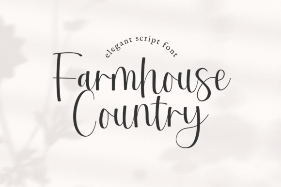 Farmhouse Country: A Font Built for Modern Brand Stories