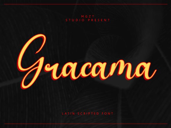 Gracama: A Font for Crafting Luxurious Campaign Moments