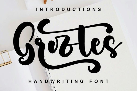 Grootes: The Delicate Handwritten Font for Digital Campaigns