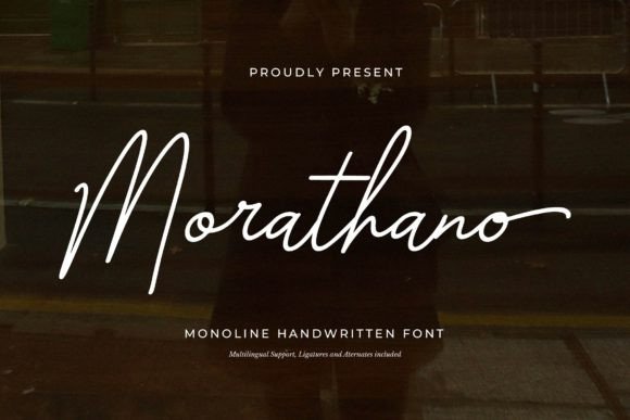 How Morathano, a Single-Line Script Font, Became My Editorial Muse