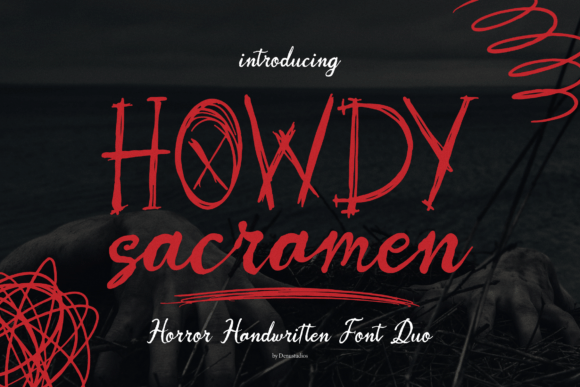 Howdy Sacramen: A Horror Script Font for Authentic Branding
