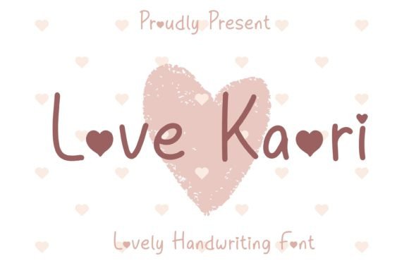Love Kaori: An Editorial Font for Graceful Communication