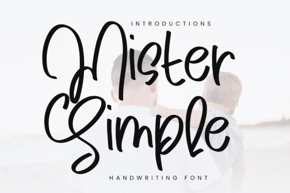 Mister Simple: A Dainty Script Font That Strengthens Web Design