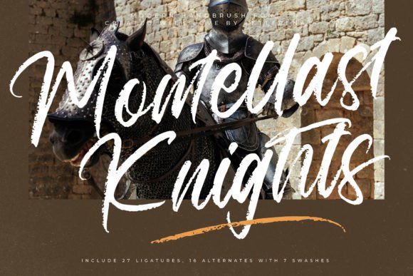 Montellast Knights: A Designer's Guide to an Elegant Script Font