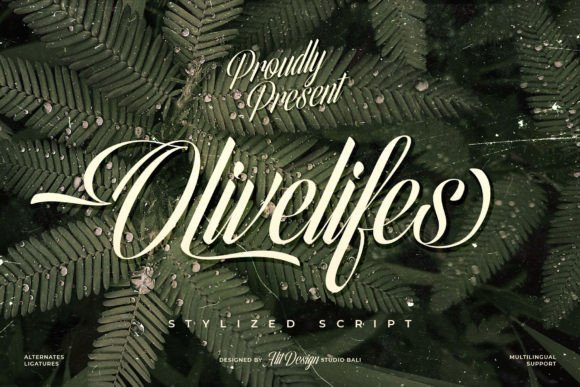 Olivelifes: The Script Font That Transforms Editorial Mood