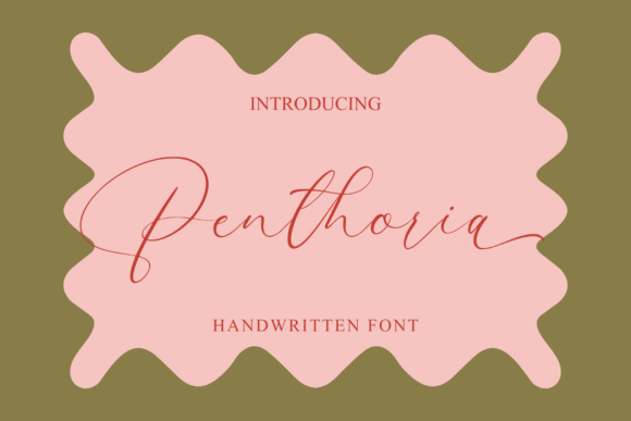 Penthoria: An Editorial Font for Graceful Content