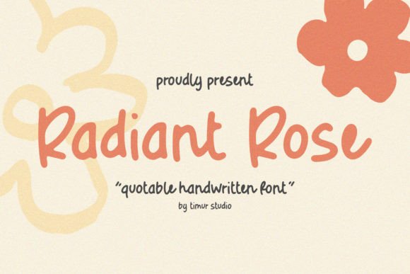Radiant Rose Font: A Practical Typeface for Branding Your Business