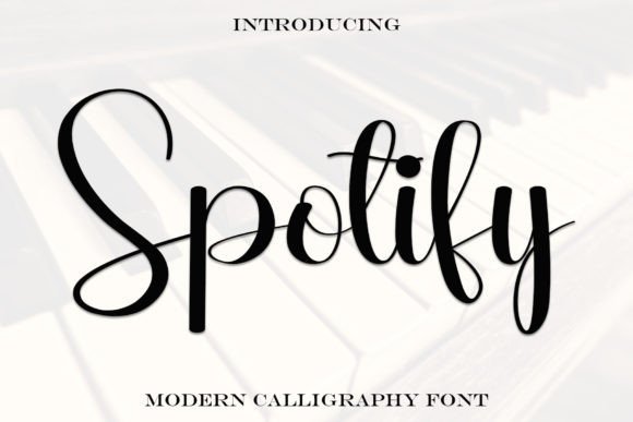 Spotify: A Handwritten Font for Editorial Sophistication