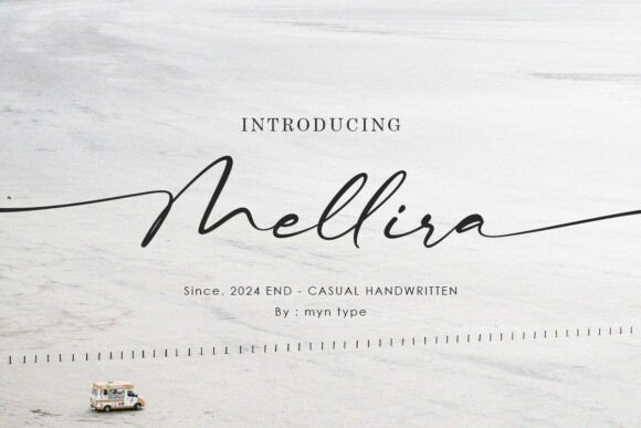 The Mellira Font for a Touch of Handmade Charm