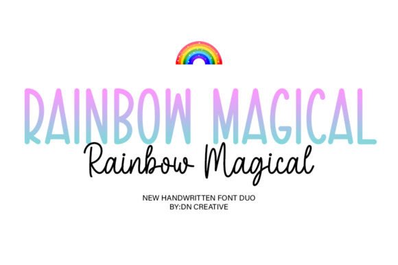 Using Rainbow Magical Duo for a Real Branding Project