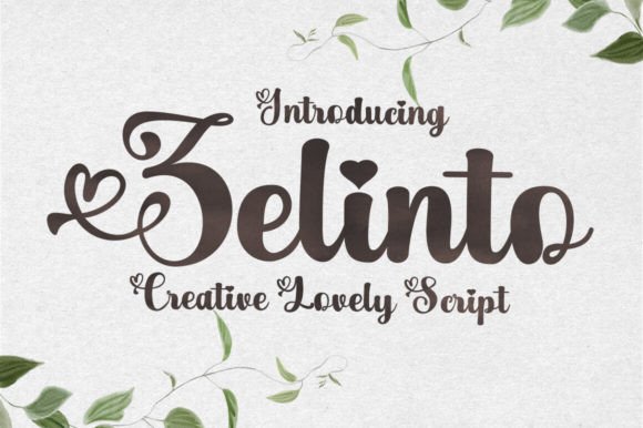 Zelanto: A Stylish Script Font for Beautiful Product Designs